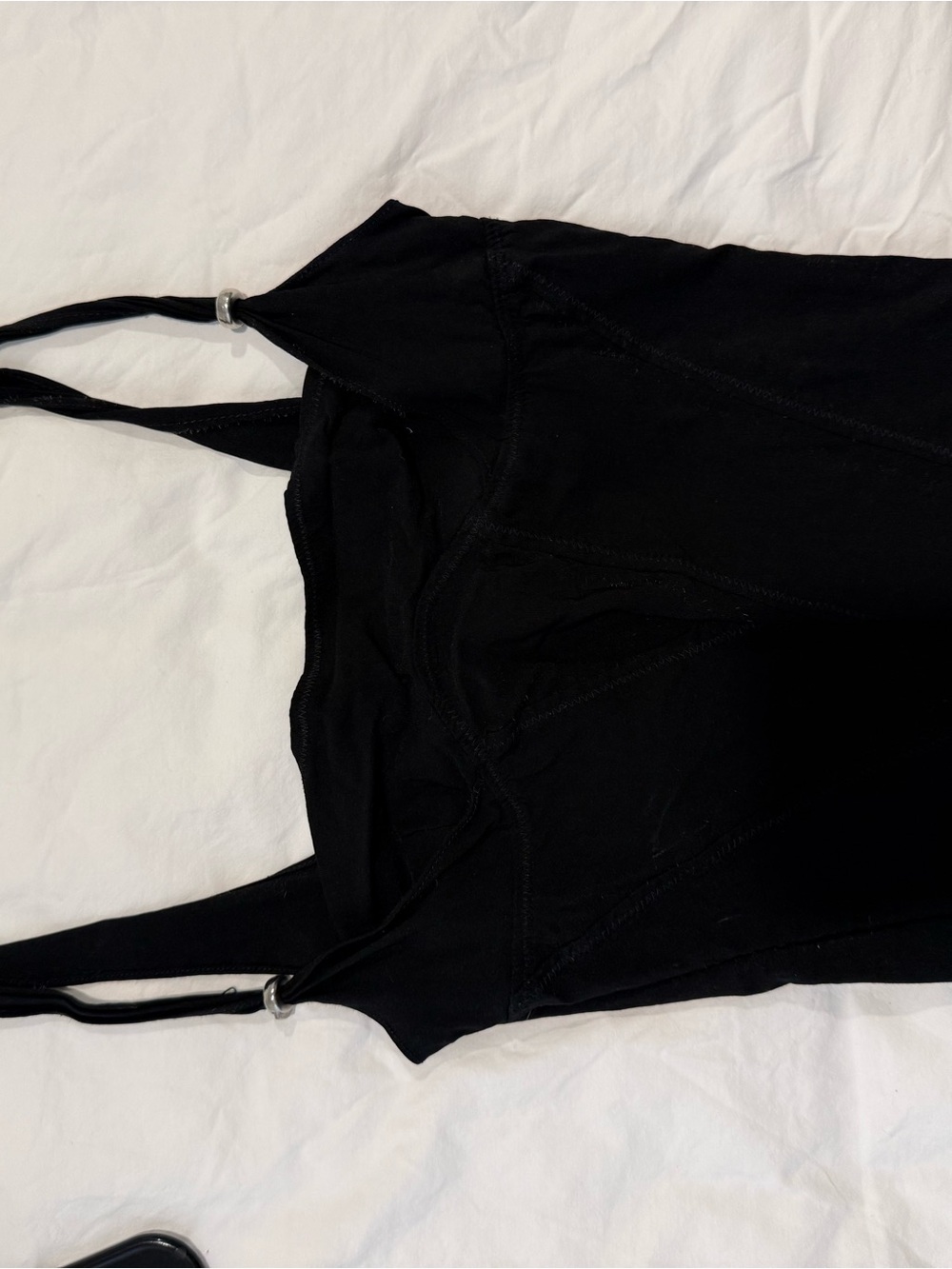 I.AM.GIA Black Seamless Brami Tank